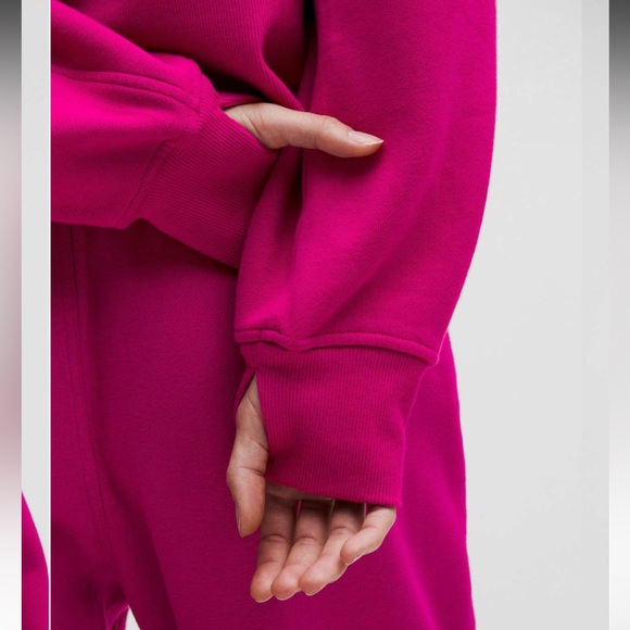 NWT Scuba Oversized Funnel Neck  / Ripened Raspberry / Gold - Picture 6 of 7